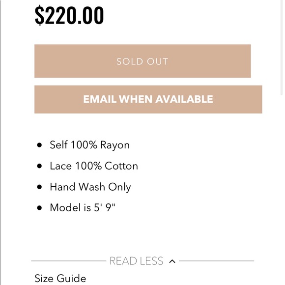 White Poppy Wrap Dress - Naturale Lace - Picture 4 of 7